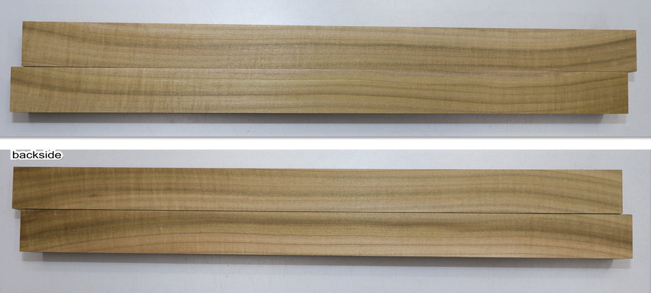 Magnolia Spindles, 2 matched pieces 1.55" x 22.2" - Stock# 5-6883