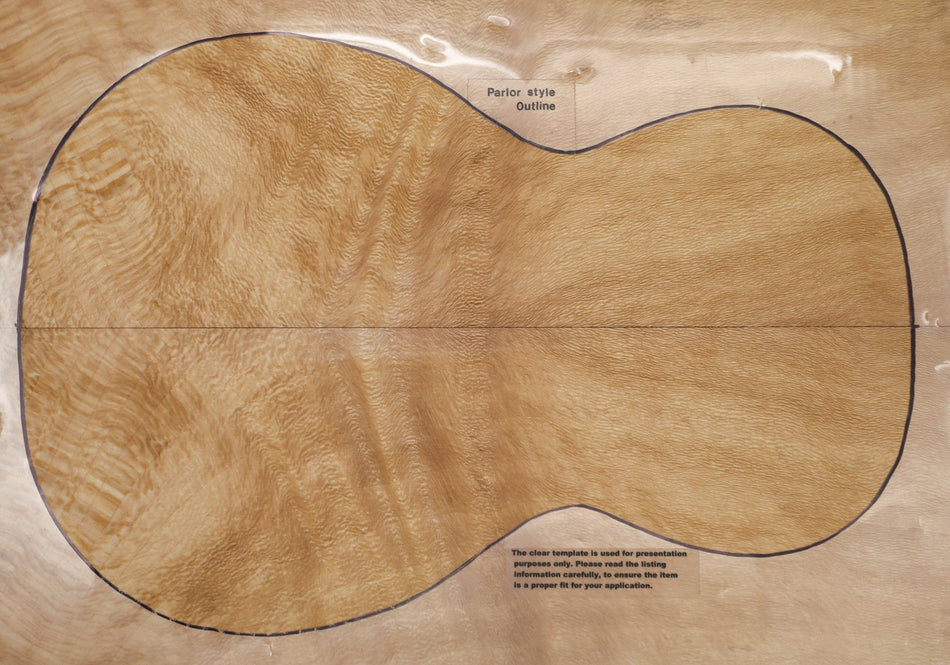 London Plane Guitar set, 0.14" thick (HIGH FIGURE 4★) - Stock# 5-8075