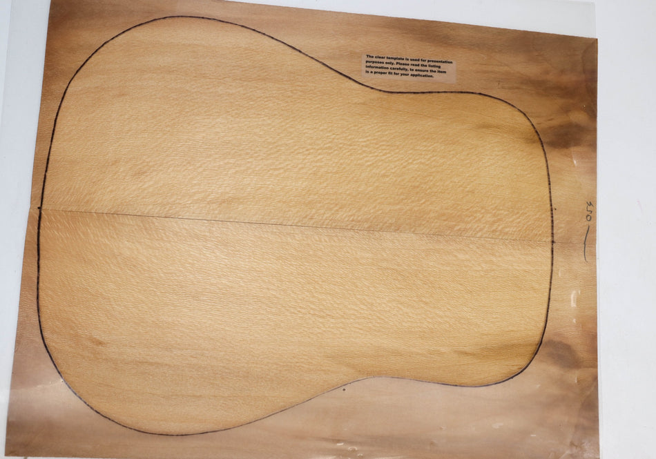 Back & Side set London Plane, Dreadnought (HIGH FIGURE) - Stock# 6-0054