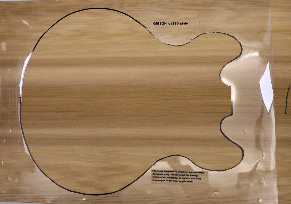 Red Cedar Small Archtop Body Blank set, 1.68" thick - Stock# 6-1589
