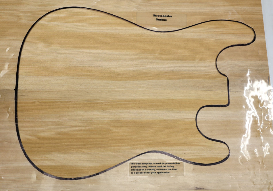 Hemlock Archtop Body blank, 1.75" thick - Stock# 6-2491