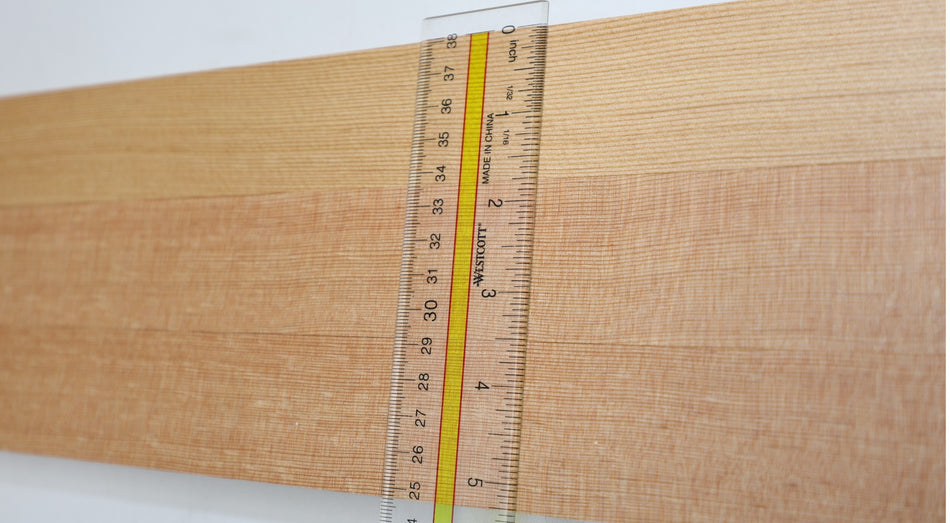 Douglas-Fir Bracewood, 3 blocks 1" x 1.75" x 22.5" - Stock# 6-2867