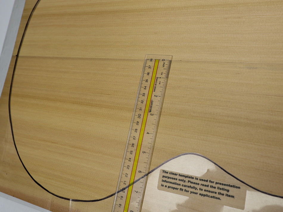 Red Cedar Small Archtop set, 1" thick (+STANDARD) - Stock# 6-2964