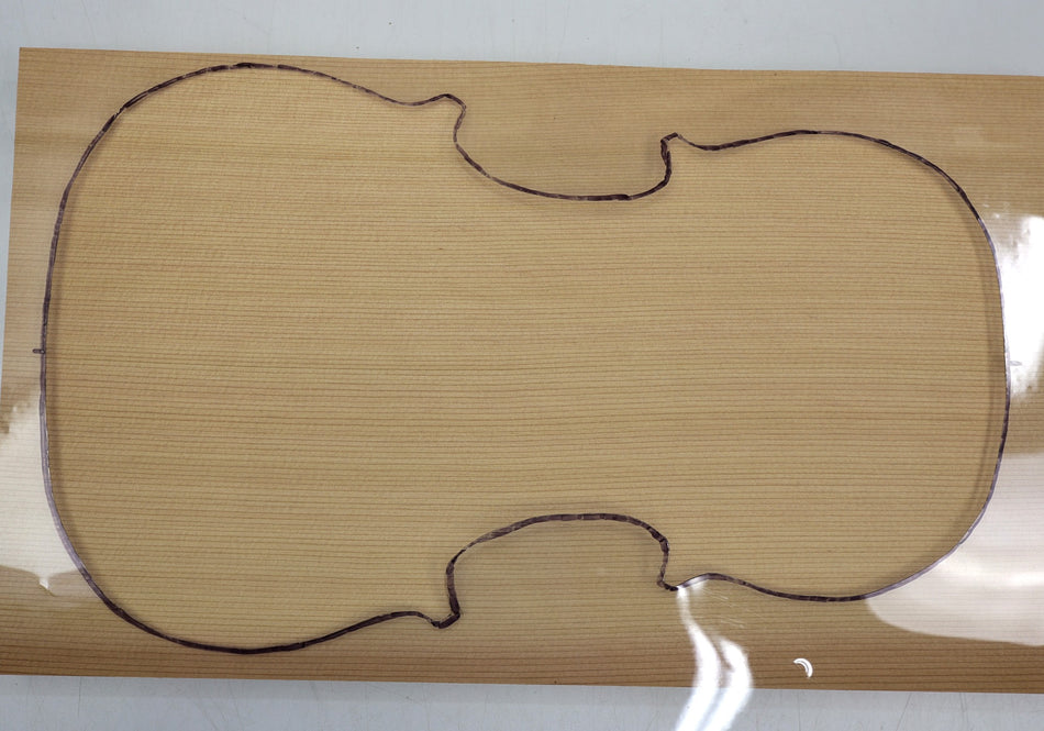 Red Cedar Violin One-piece Top 1" thick (+STANDARD +3★) - Stock# 6-3035