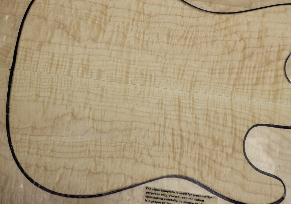Maple Flame Guitar set, 0.3" thick (+GREAT FIGURE +3★) - Stock# 6-3044