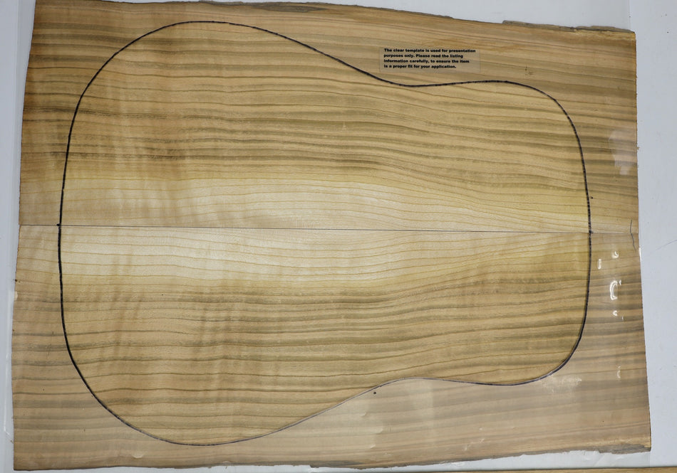 Back & Side set Cherry, Dreadnought - Stock# 6-3445