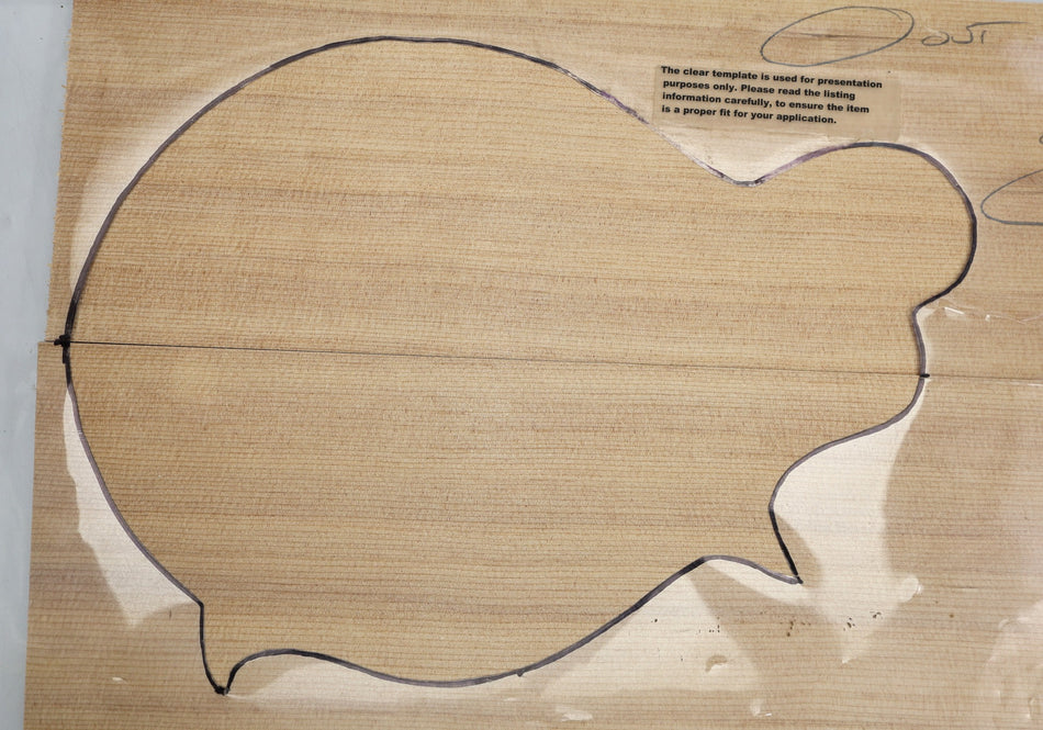 Sitka Spruce Mandolin / Violin wedge-cut set (+STANDARD +3★) - Stock# 6-3509