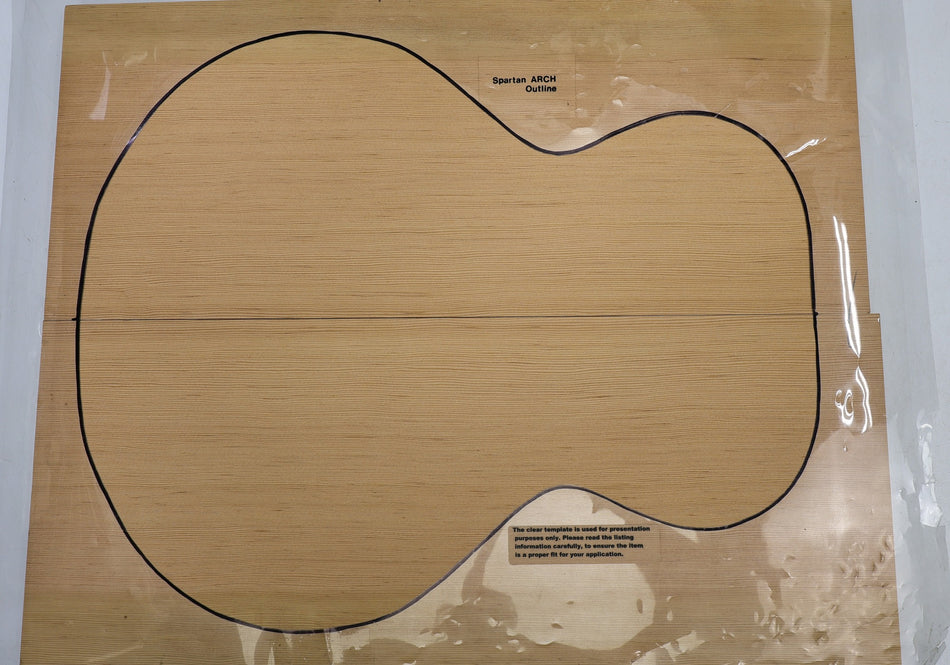 Douglas-Fir Archtop Guitar set, 0.84" thick (+STANDARD +3★) - Stock# 6-3651