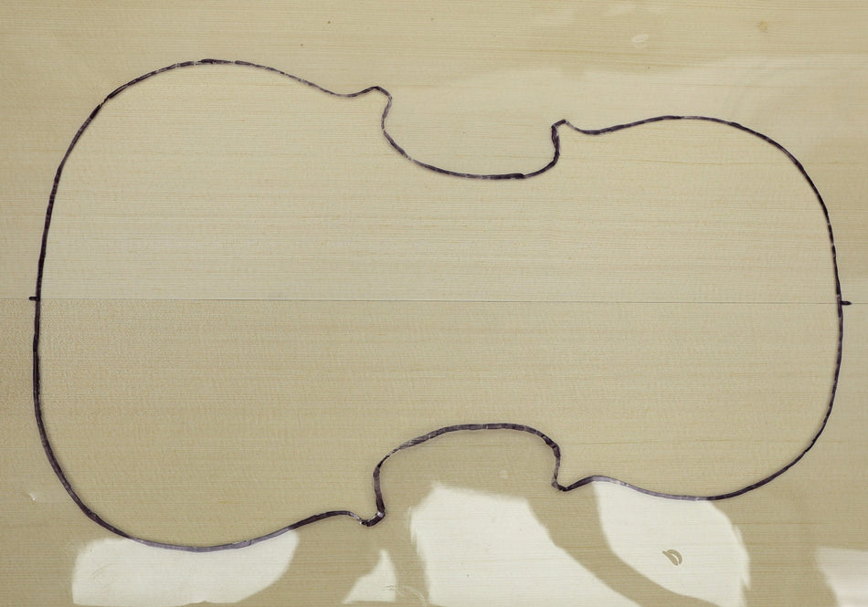 Engelmann Spruce Violin set, 1" thick (+HIGH GRADE +4★) - Stock# 6-3966