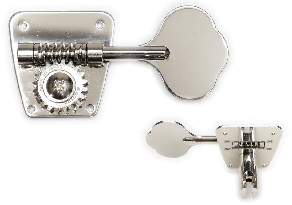 Gotoh FB30(N) Bass Tuners, 4-Left (Nickel)