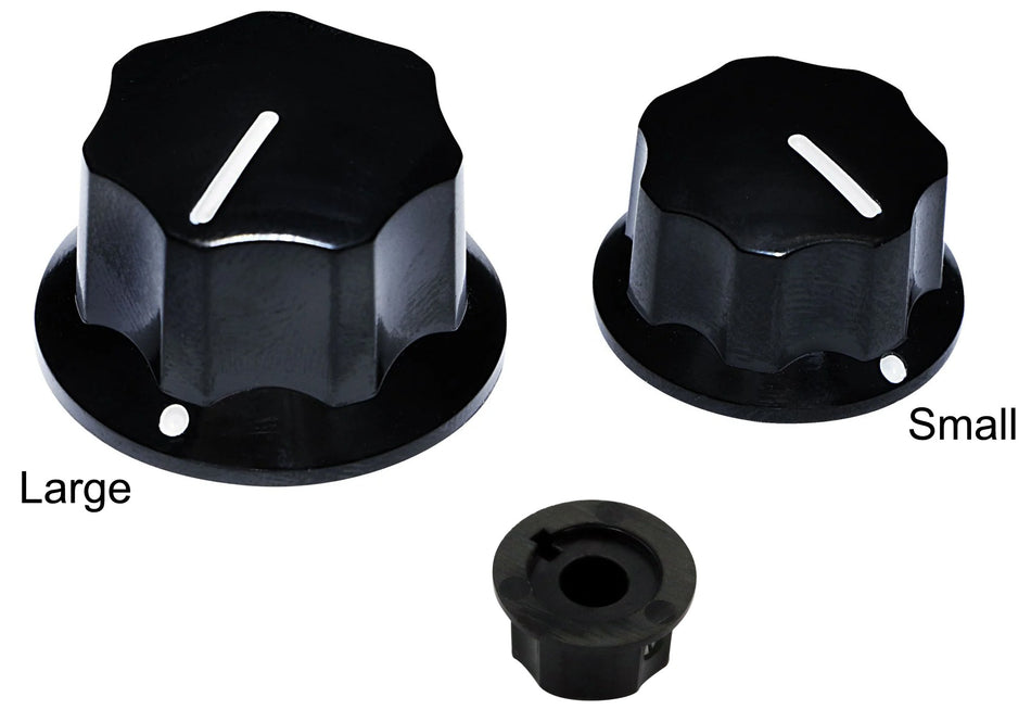 Control Knob with set screw for Fender JB-type Guitars (Large or Small)