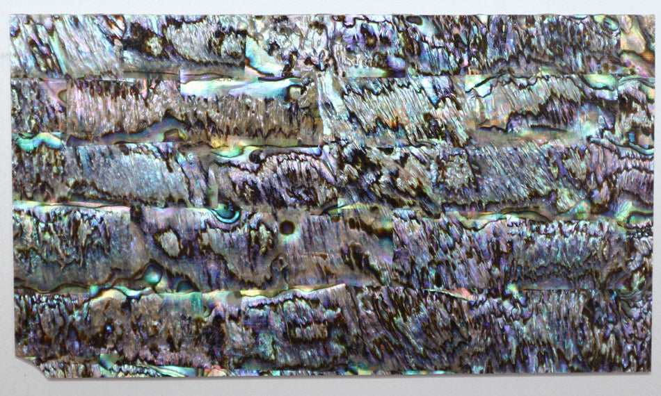 Laminated Abalone Sheet (Madaga), Red 1.5 x 65 x 115 mm - Stock# MDG-3