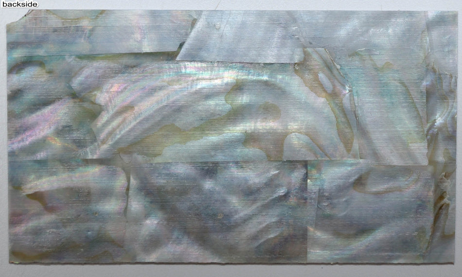 Laminated Abalone Sheet (Madaga), Red 1.5 x 65 x 115 mm - Stock# MDG-3