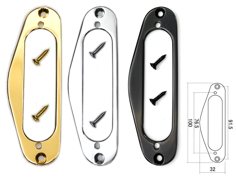 Mounting Ring for Single Coil Strat Pickup (choose finish)
