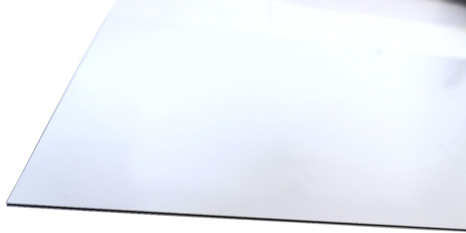 Pickguard Sheet for Electric Guitars & Basses - White 3-ply (450x300x2.4mm)