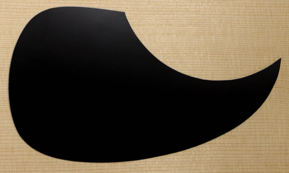 Acoustic Guitar Pickguard, Vinyl self-adhesive Teardrop - Black