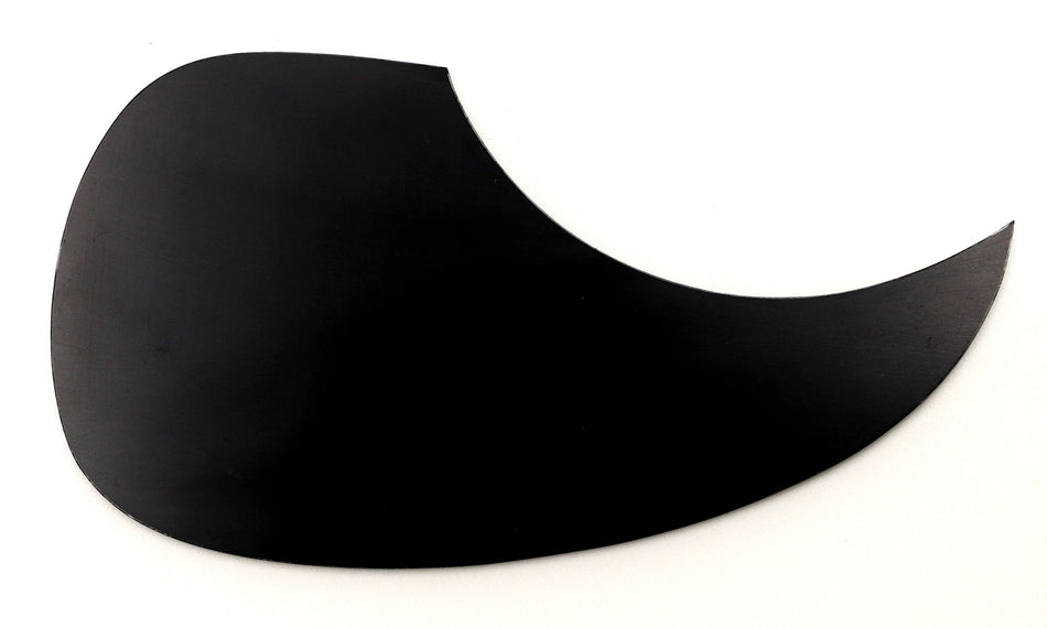 Acoustic Guitar Pickguard, Vinyl self-adhesive Teardrop - Black
