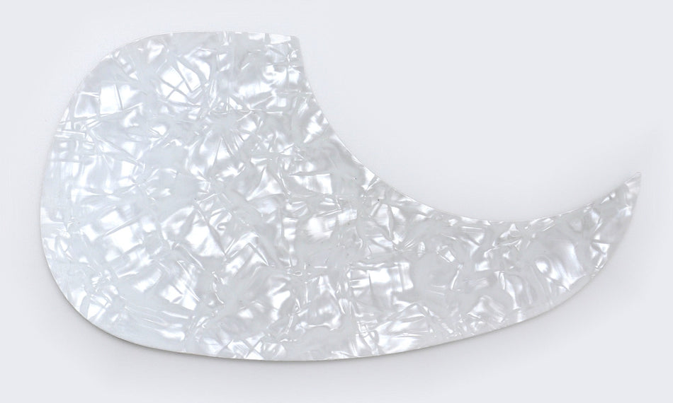 Acoustic Guitar Pickguard, Vinyl self-adhesive Teardrop - Pearloid