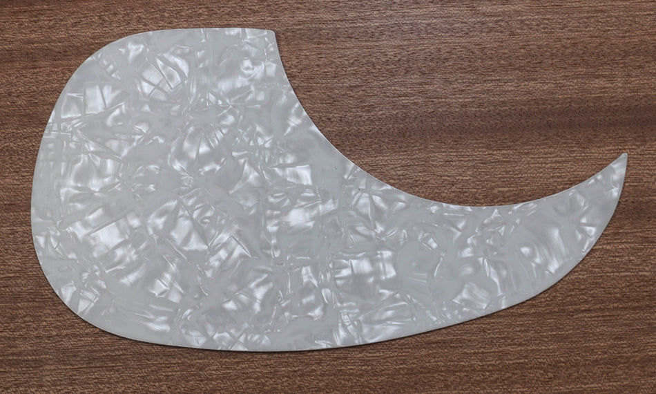 Acoustic Guitar Pickguard, Vinyl self-adhesive Teardrop - Pearloid