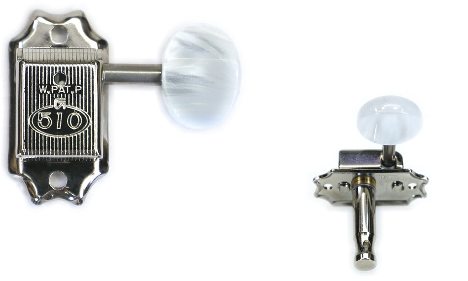 Gotoh SD510(N)P5W Tuners with Standard Post + C-A-R-D, 3L+3R (Nickel)