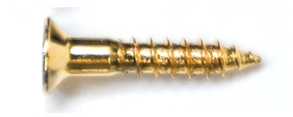 Mounting Ring Screws (10 pack) Flat Head 2.4x13mm (choose finish)