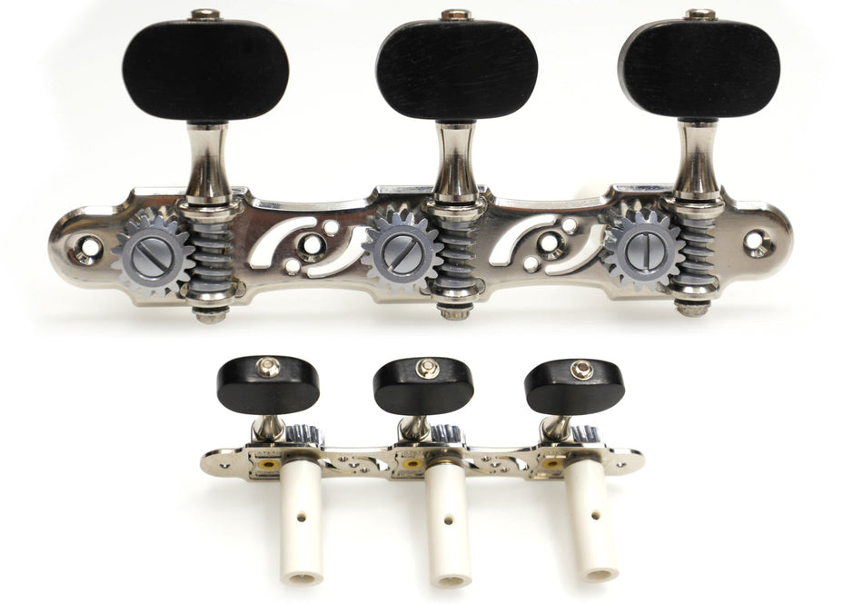 Gotoh 35G510S(N)EN Tuners with 10mm Plastic Rollers for Acoustic Guitars (Nickel)