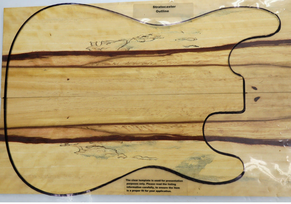 Tamarind Guitar set, 0.31" thick - Stock# 5-5705