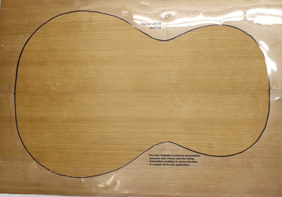 Torrefied Adirondack Spruce Parlor Guitar Set, 0.15" thick (+Standard) - Stock# 5-5653