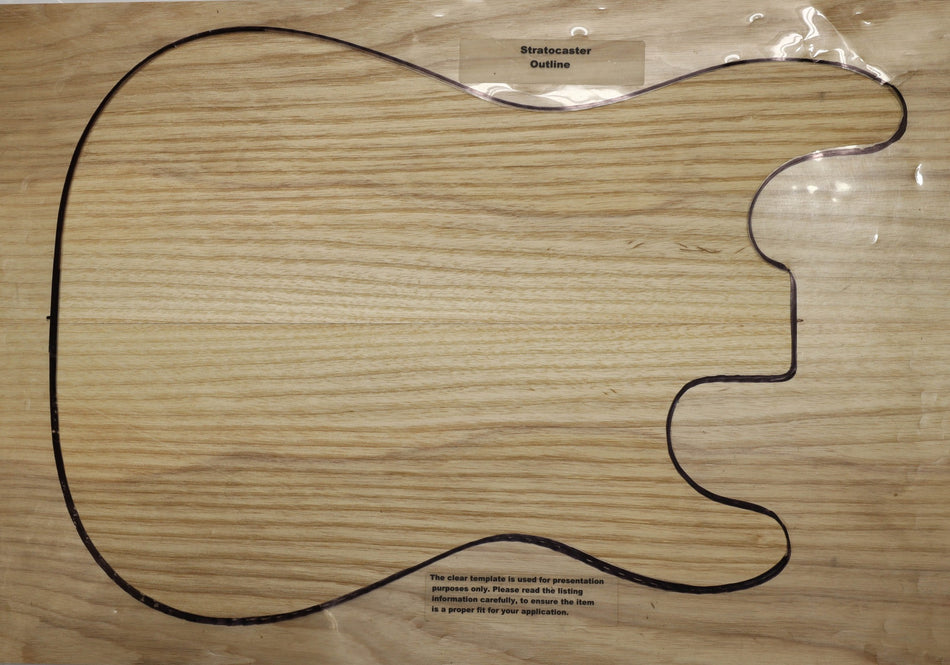 White Ash Guitar set, 0.27" thick - Stock# 5-5689