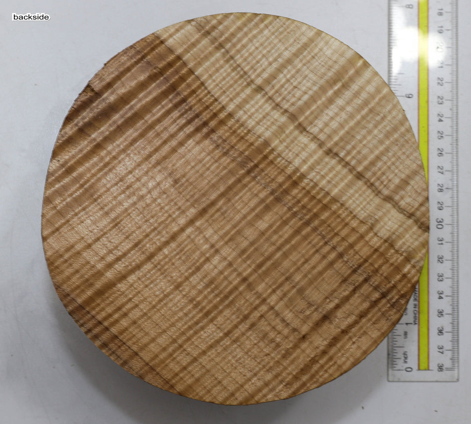 Maple Flame Round 7" diameter x 4" (HIGH FIGURE) - Stock# 6-4196