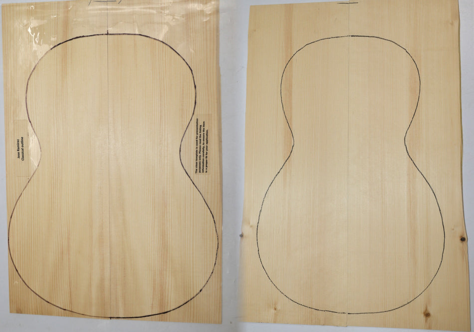 Adirondack Spruce Parlor, 2 Sets, 0.15" thick (+Factory +2★) - Stock# 5-7753