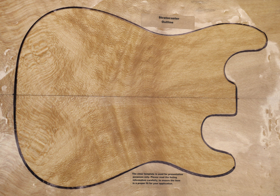London Plane Guitar set, 0.14" thick (HIGH FIGURE 4★) - Stock# 5-8075
