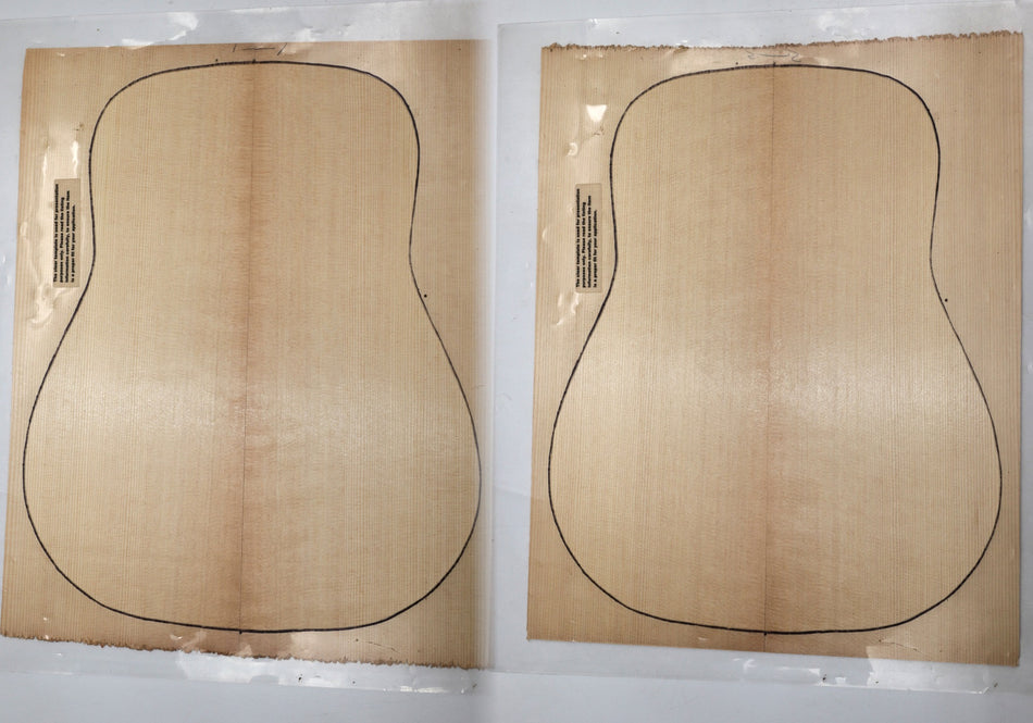 Sitka Spruce Dreadnought, 2 Guitar Sets, 0.15" thick (+STANDARD +3★) - Stock# 5-8263