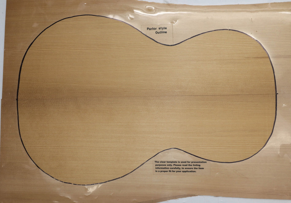 Torrefied Adirondack Spruce Parlor Guitar Set, 0.15" thick (+STANDARD +3★) - Stock# 5-8601