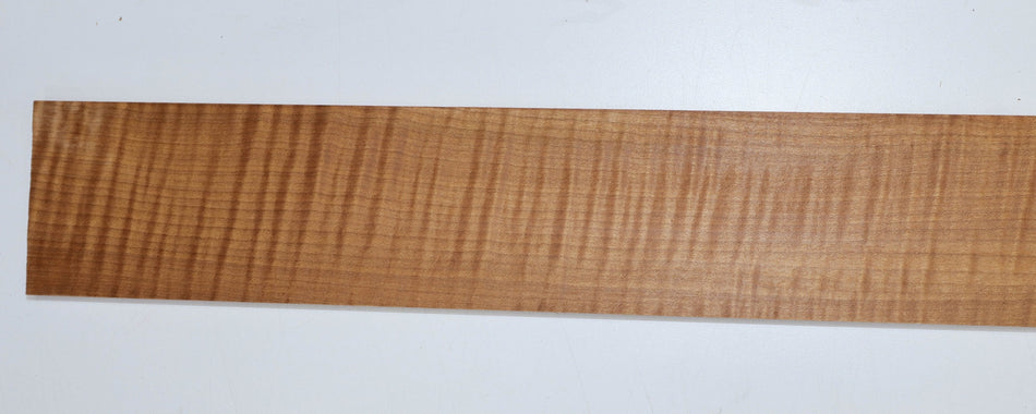 Torrefied Maple Flame Fingerboard, 21" long, unslotted (GREAT FIGURE 3★) - Stock# 5-8738