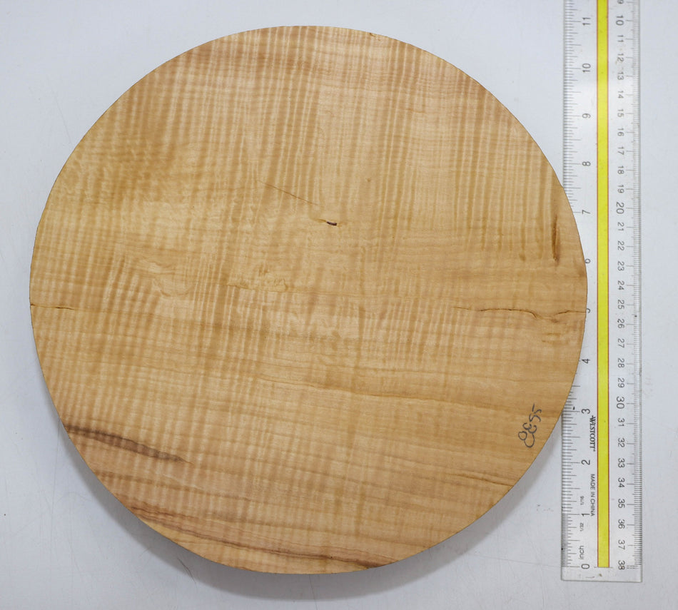 Chestnut Round 10" diameter x 2.5" (GREAT FIGURE) - Stock# 5-8855