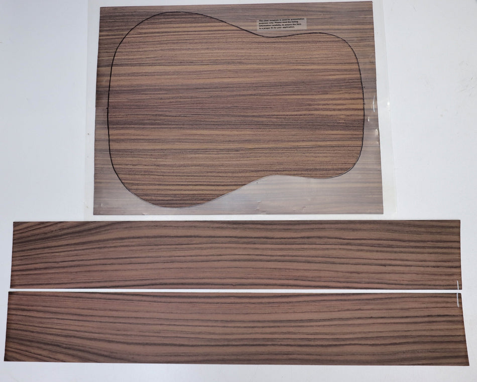 Back & Side set Indian Rosewood, Dreadnought (PREMIUM 5★) - Stock# 5-8946