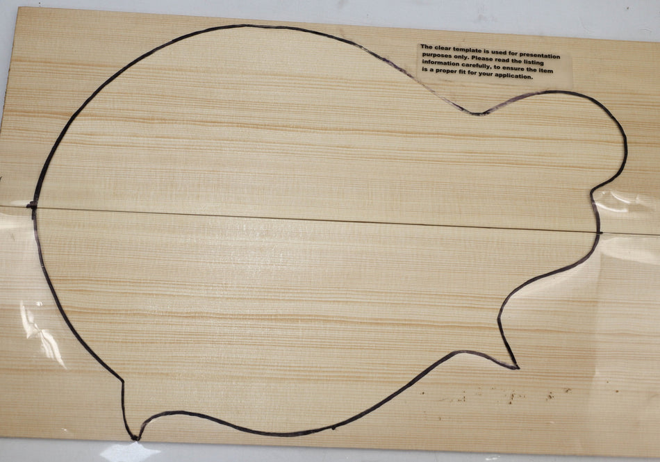 Adirondack Red Spruce Mandolin / Violin wedge-cut set (+Factory) - Stock# 5-9006