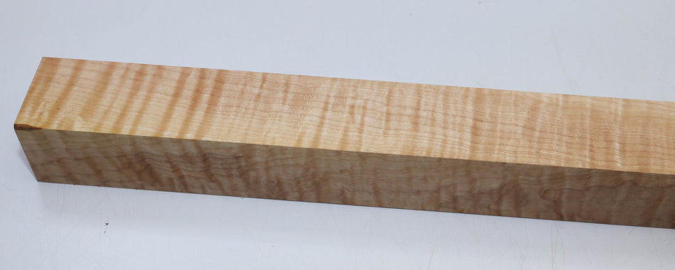 Maple Flame Spindle 2" x 22.5" long (HIGH FIGURE) - Stock# 5-9294
