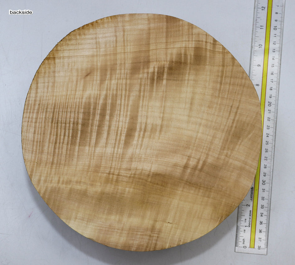 Chestnut Round 10" diameter x 4" (GREAT FIGURE) - Stock# 5-9371