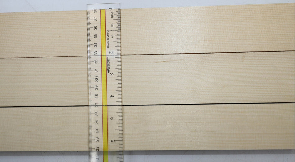 Engelmann Spruce Bracewood, 3 blocks 0.82" x 2" x 20" - Stock# 5-9424
