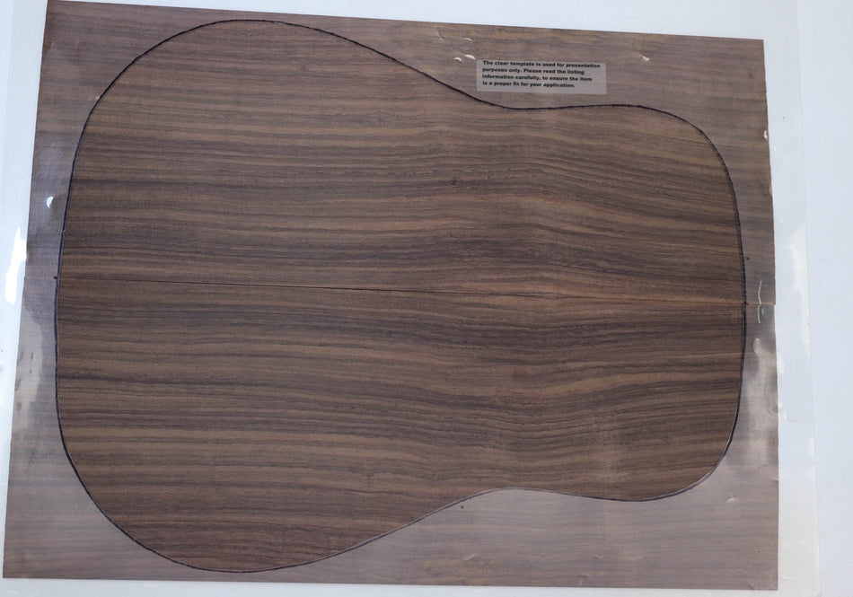 Indian Rosewood Guitar set, 0.15" thick - Stock# 5-9439