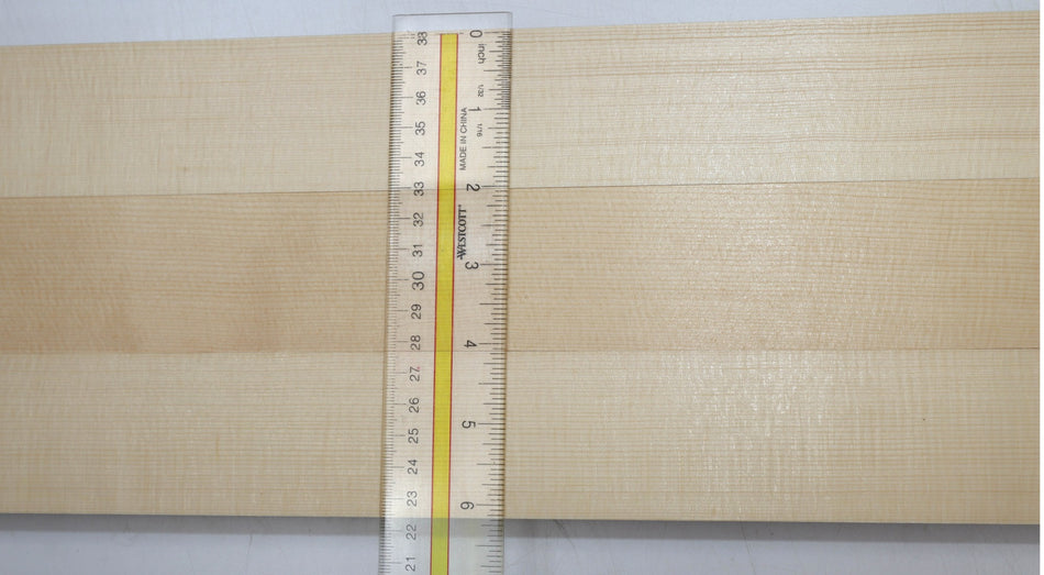Engelmann Spruce Bracewood, 3 blocks 0.94" x 2" x 20.2" - Stock# 5-9483