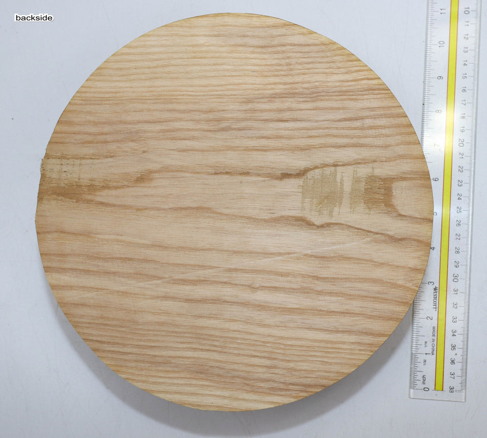 White Ash Round 10" diameter x 3" - Stock# 5-9581