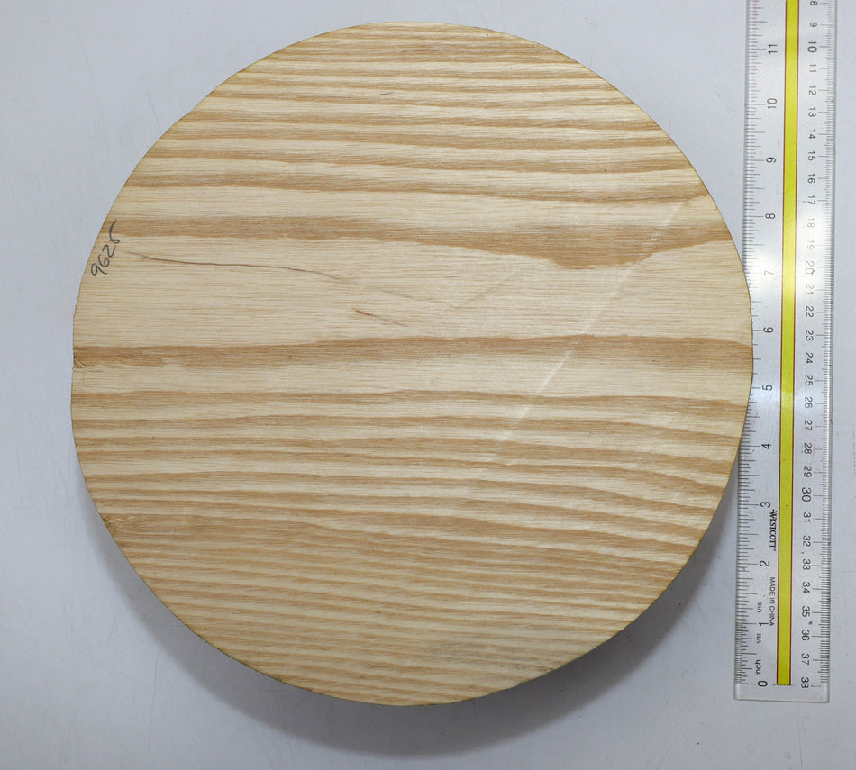 White Ash Round 10" diameter x 3.85" - Stock# 5-9625
