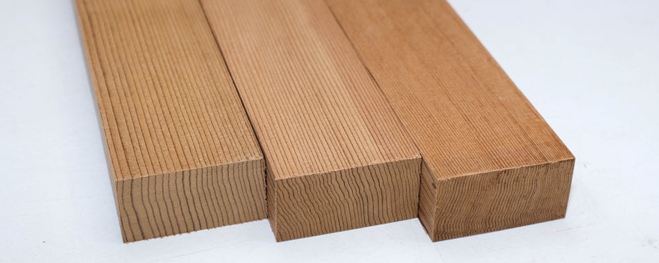 Red Cedar Bracewood, 3 blocks 1" x 2" x 20" - Stock# 5-9637