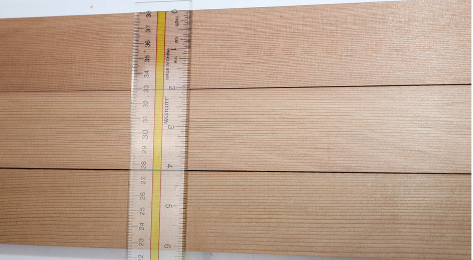 Red Cedar Bracewood, 3 blocks 1" x 2" x 20" - Stock# 5-9637