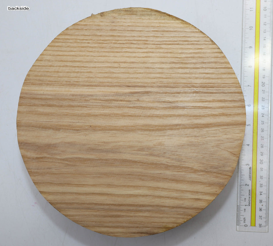 White Ash Round 10" diameter x 3.75" - Stock# 5-9643