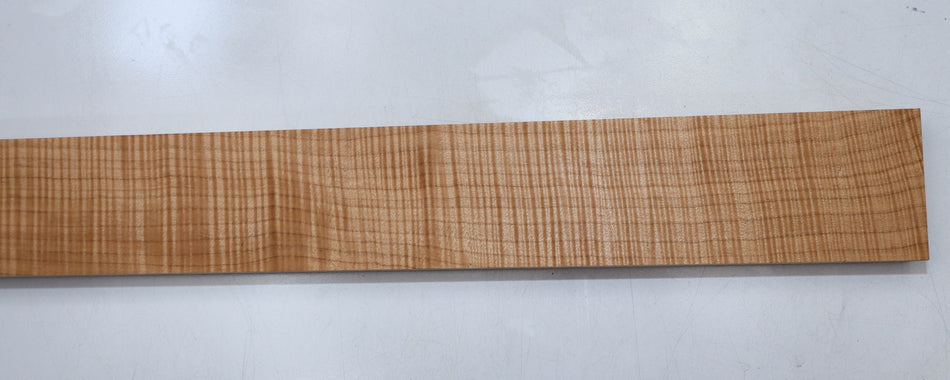 Maple Flame Neck Blank 1.1" x 2.85" x 33" (HIGH FIGURE) - Stock# 5-9904