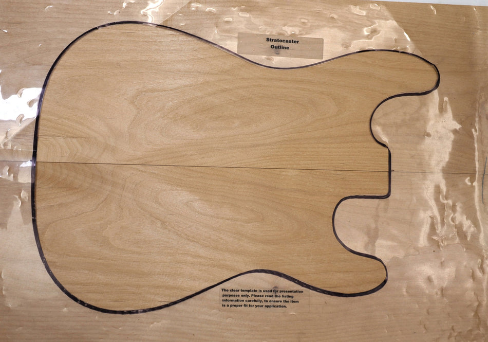 Alder Guitar set, 0.27" thick - Stock# 5-9911